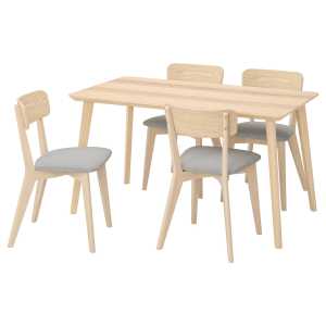 LISABO / LISABO Tisch und 4 Stühle