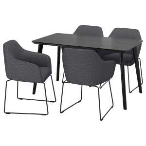 LISABO / TOSSBERG Tisch und 4 Stühle