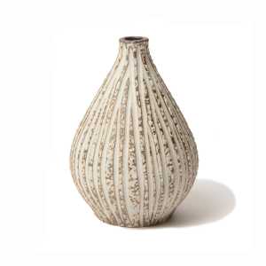 Lindform Kobe Vase Stone stripe