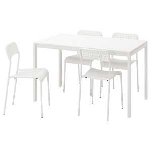 MELLTORP / ADDE Tisch und 4 Stühle