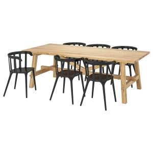 MÖCKELBY / IKEA PS 2012 Tisch und 6 Stühle