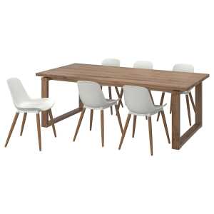 MÖRBYLÅNGA / GRÖNSTA Tisch und 6 Stühle