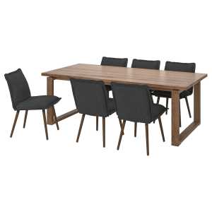 MÖRBYLÅNGA / KLINTEN Tisch und 6 Stühle