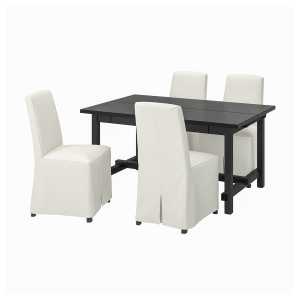 NORDVIKEN / BERGMUND Tisch und 4 Stühle