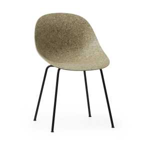 Normann Copenhagen Mat Chair Stuhl Seaweed-black steel