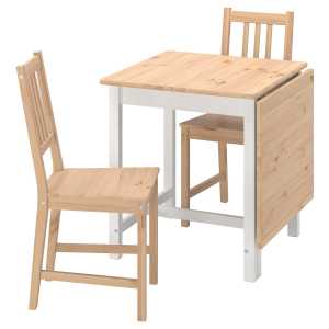 PINNTORP / PINNTORP Tisch und 2 Stühle