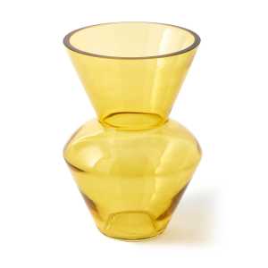 POLSPOTTEN Fat neck Vase S 35 cm Gelb