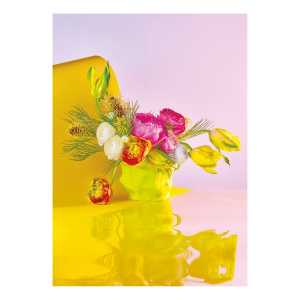 Paper Collective Bloom 03 yellow Poster 30 x 40cm