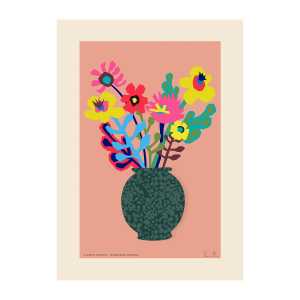 Paper Collective Flower Studies 02 (Sommar) Poster 30 x 40cm