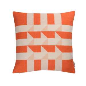Røros Tweed - KVAM Kissen, 50 x 50 cm, orange