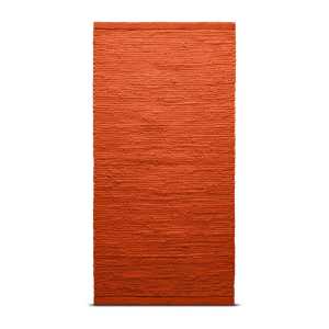 Rug Solid Cotton Teppich 60 x 90cm Solar orange (orange)