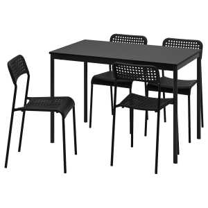 SANDSBERG / ADDE Tisch und 4 Stühle