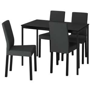 SANDSBERG / KÄTTIL Tisch und 4 Stühle