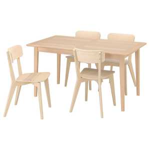 SKANSNÄS / LISABO Tisch und 4 Stühle