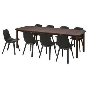 STRANDTORP / ODGER Tisch und 8 Stühle