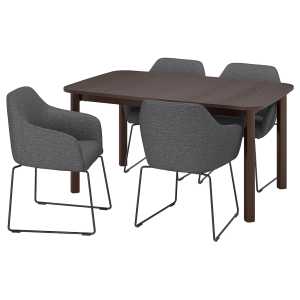 STRANDTORP / TOSSBERG Tisch und 4 Stühle