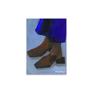The Poster Club - Boots and Blues von Hanna Peterson, 30 x 40 cm