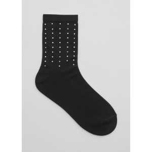 & Other Stories Socken mit Strasssteinen Schwarz in Größe 39/41. Farbe: Black