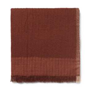 ferm LIVING Weaver Plaid 120x170 cm Red Brown