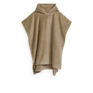 Arket Handtuch mit Kapuze Dunkelbeige, Badeanzug in Größe 92/116. Farbe: Dark beige