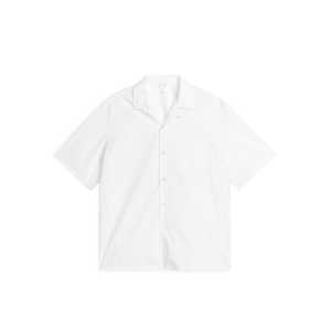 Arket Leichtes Oxford-Hemd Weiß, Freizeithemden in Größe 52. Farbe: White