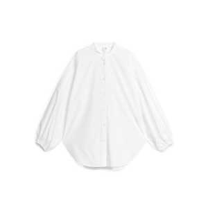 Arket Popeline-Hemd Weiß, Freizeithemden in Größe 34. Farbe: White