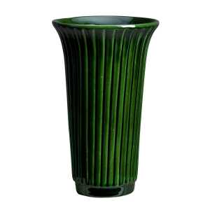 Bergs Potter Daisy Vase glasiert Ø12cm Grün