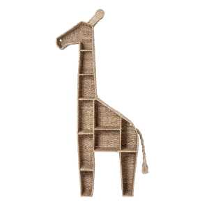 Bloomingville - Kinderregal Giraffe, natur