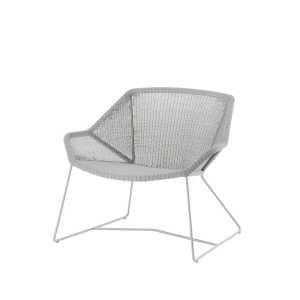 Cane-line Breeze Lounge-Sessel Weave White Grey