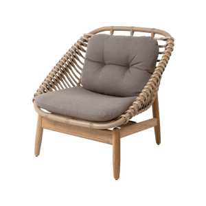 Cane-line String Lounge-Sessel Cane-Line Airtouch Taupe-Teak