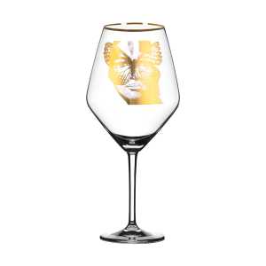 Carolina Gynning Golden Butterfly Weinglas 75cl Gold