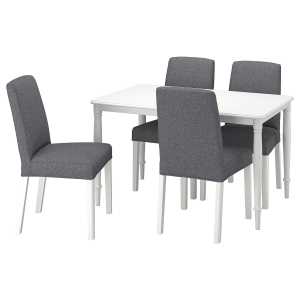 DANDERYD / BERGMUND Tisch und 4 Stühle
