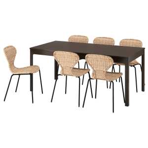 EKEDALEN / ÄLVSTA Tisch und 6 Stühle