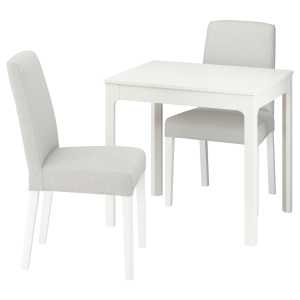 EKEDALEN / BERGMUND Tisch und 2 Stühle