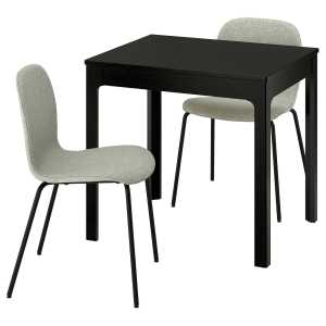 EKEDALEN / KARLPETTER Tisch und 2 Stühle