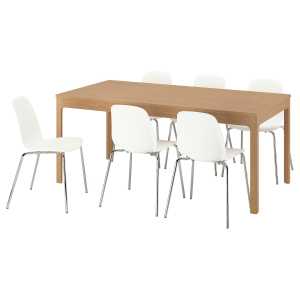 EKEDALEN / LIDÅS Tisch und 6 Stühle