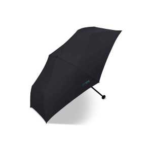 HAPPY RAIN Geldbörse Happy Rain SUPER LEICHT Mini Regenschirm AIR ONE schwarz (Stück, 1-tlg., Stück), Freizeit, modisch
