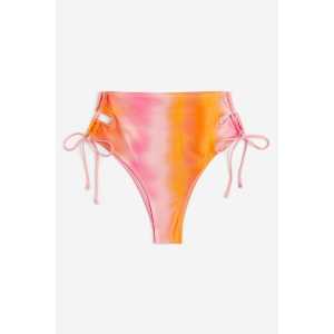 H&M Bikinihose Brazilian Rosa/Orange, Bikini-Set in Größe 40. Farbe: Pink/orange