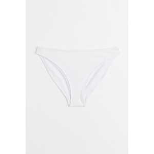 H&M Bikinihose Weiß, Bikini-Unterteil in Größe 44. Farbe: White 088