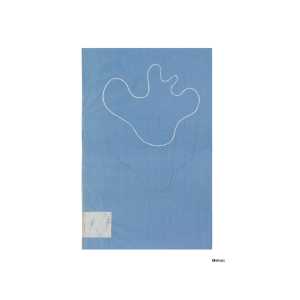 Iittala Aalto art Sketch blue Poster 50 x 70cm