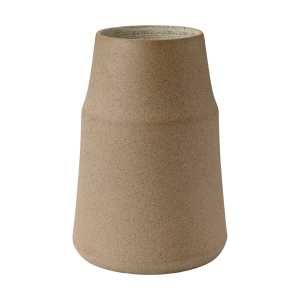 Knabstrup Keramik Clay Vase 18 cm Warm sand