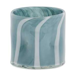 Lene Bjerre Marelle Vase Ø10 cm Light blue-white