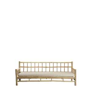 Lounge Bamboo Couch inkl. Sitzkissen sand