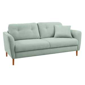MONDO Sofa 2,5-Sitzer SMILDA Matrix mint - B. 192 cm - Stoffbezug