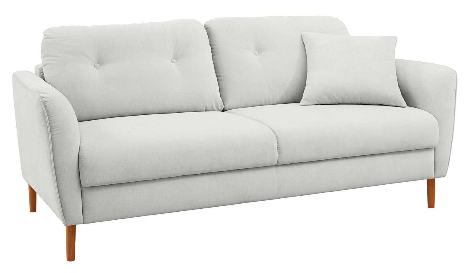 MONDO Sofa 2,5-Sitzer SMILDA Matrix natur - B. 192 cm - Stoffbezug