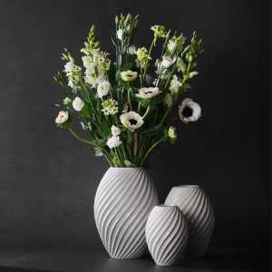 Morsø - River Vase, H 21 cm, weiß