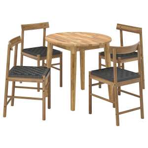 NACKANÄS / NACKANÄS Tisch und 4 Stühle