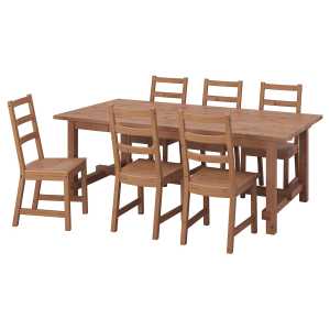 NORDVIKEN / NORDVIKEN Tisch und 6 Stühle