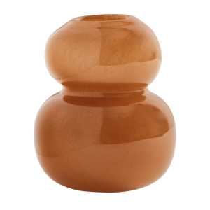 OYOY Lasi Vase extra small 12,5cm Nutmeg (braun)