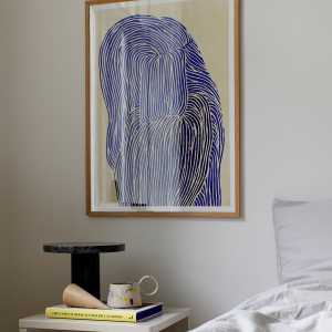 The Poster Club - Deep Blue von Rebecca Hein, 50 x 70 cm